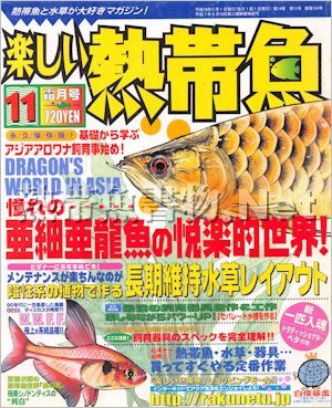 [白夜書房] 楽しい熱帯魚 No.154 2007年11月号